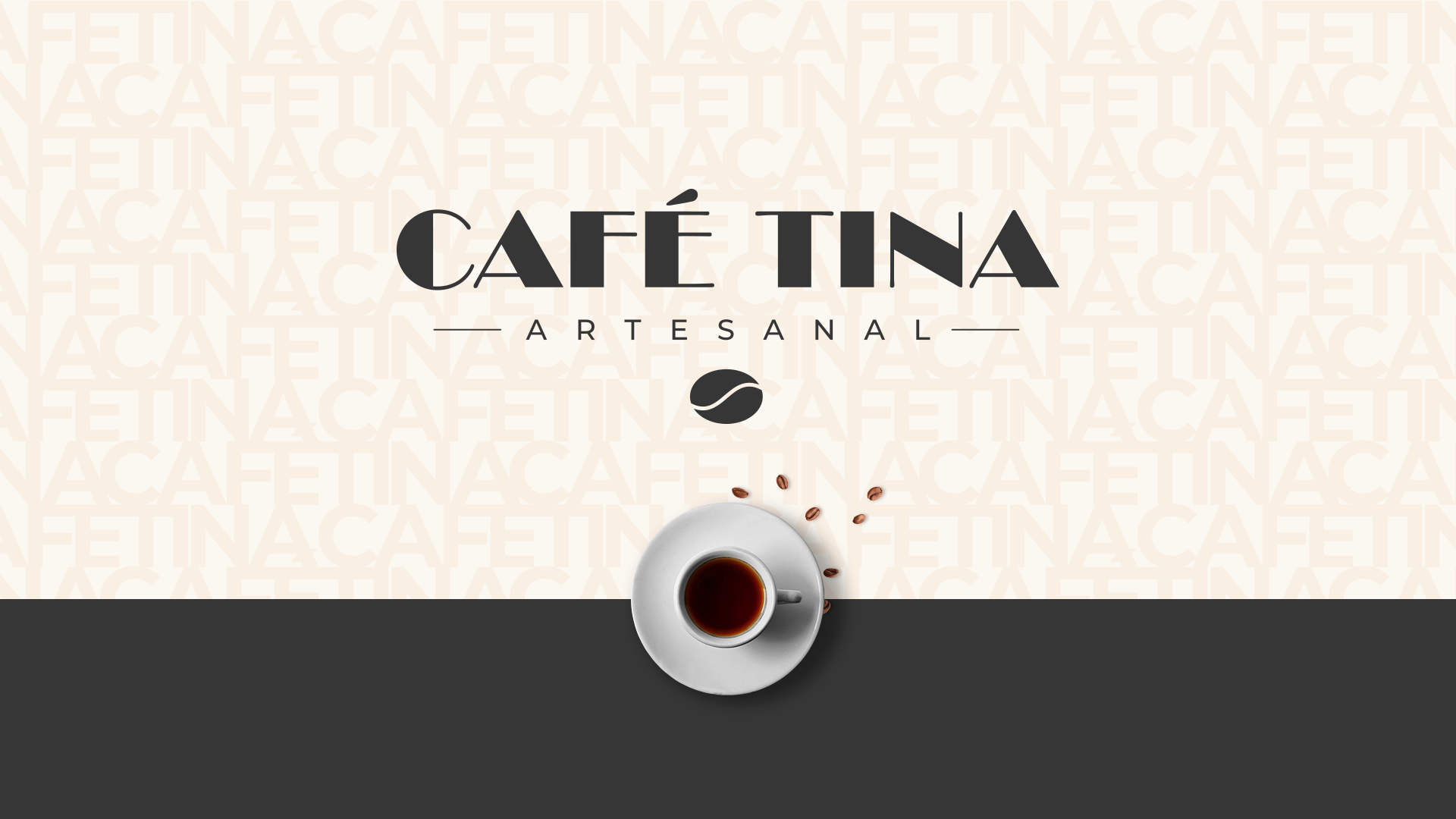 Café Tina — Logo e Xícara