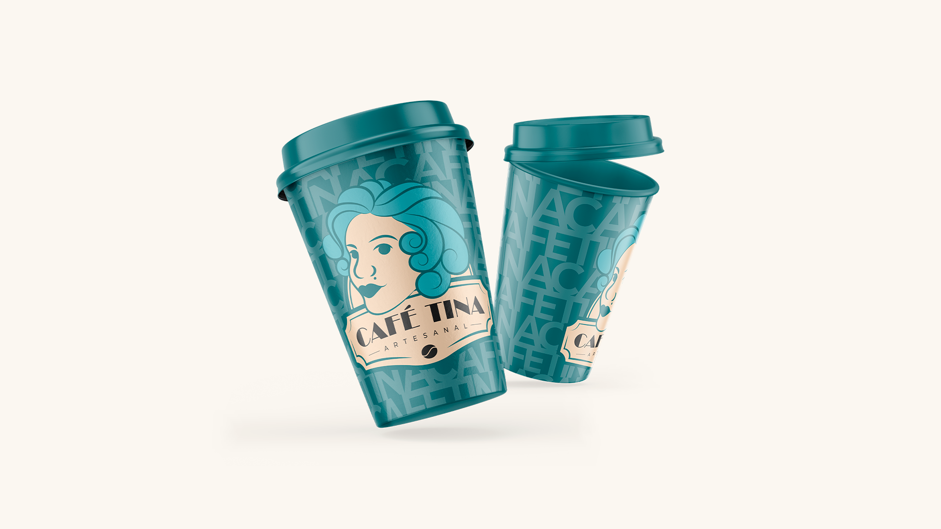 Café Tina — Copos Descartáveis