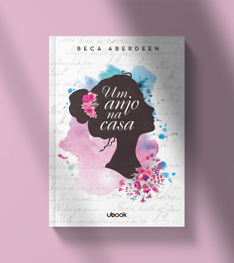 Livro Um Anjo na Casa — Frente da Capa