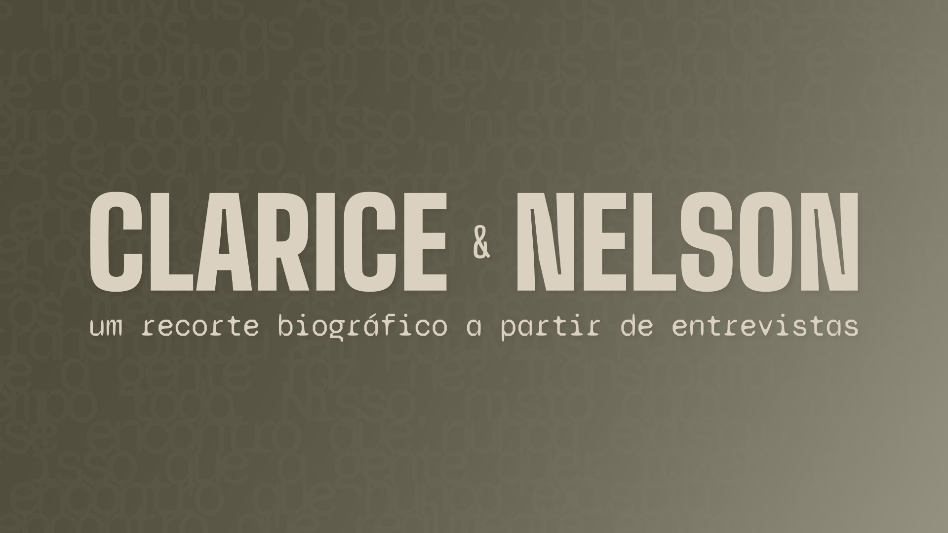 Clarice & Nelson — Apresentação 2