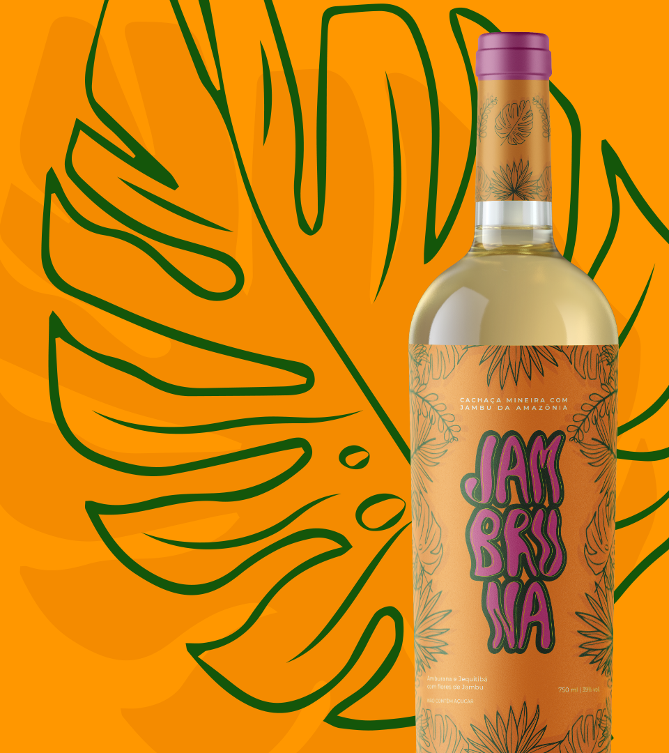 Cachaça Jambruna — Rótulo 1
